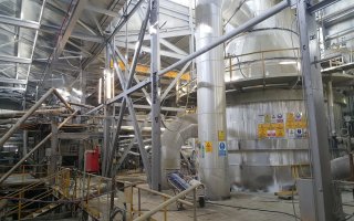 ETİ MADEN BP1 FABRİKASI GÜÇLENDİRME İŞİ