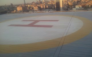 GOP HASTANESİ HELİKOPTER PİSTİ